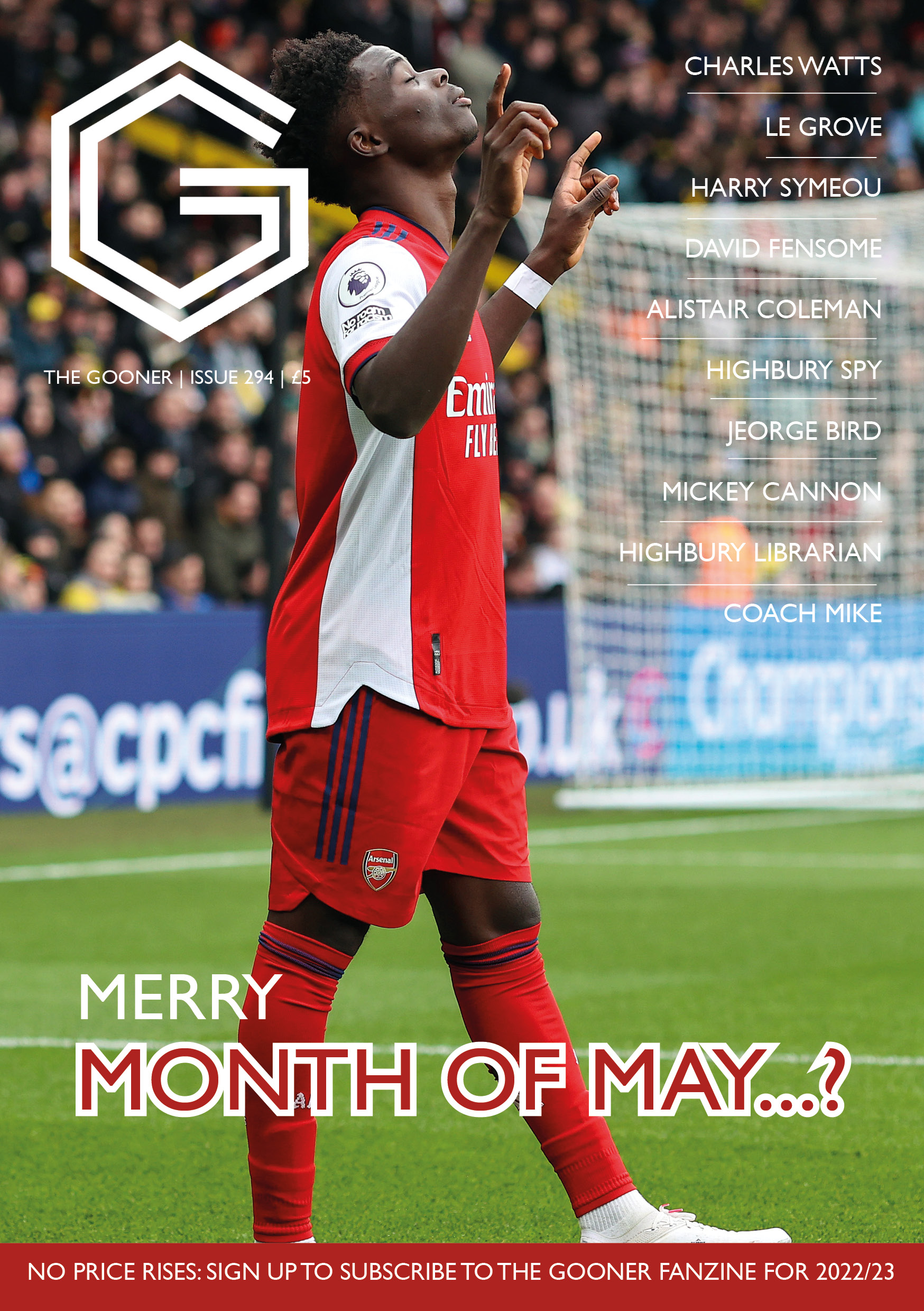 Gooner Issue 294 (UK - Shipping Included)
